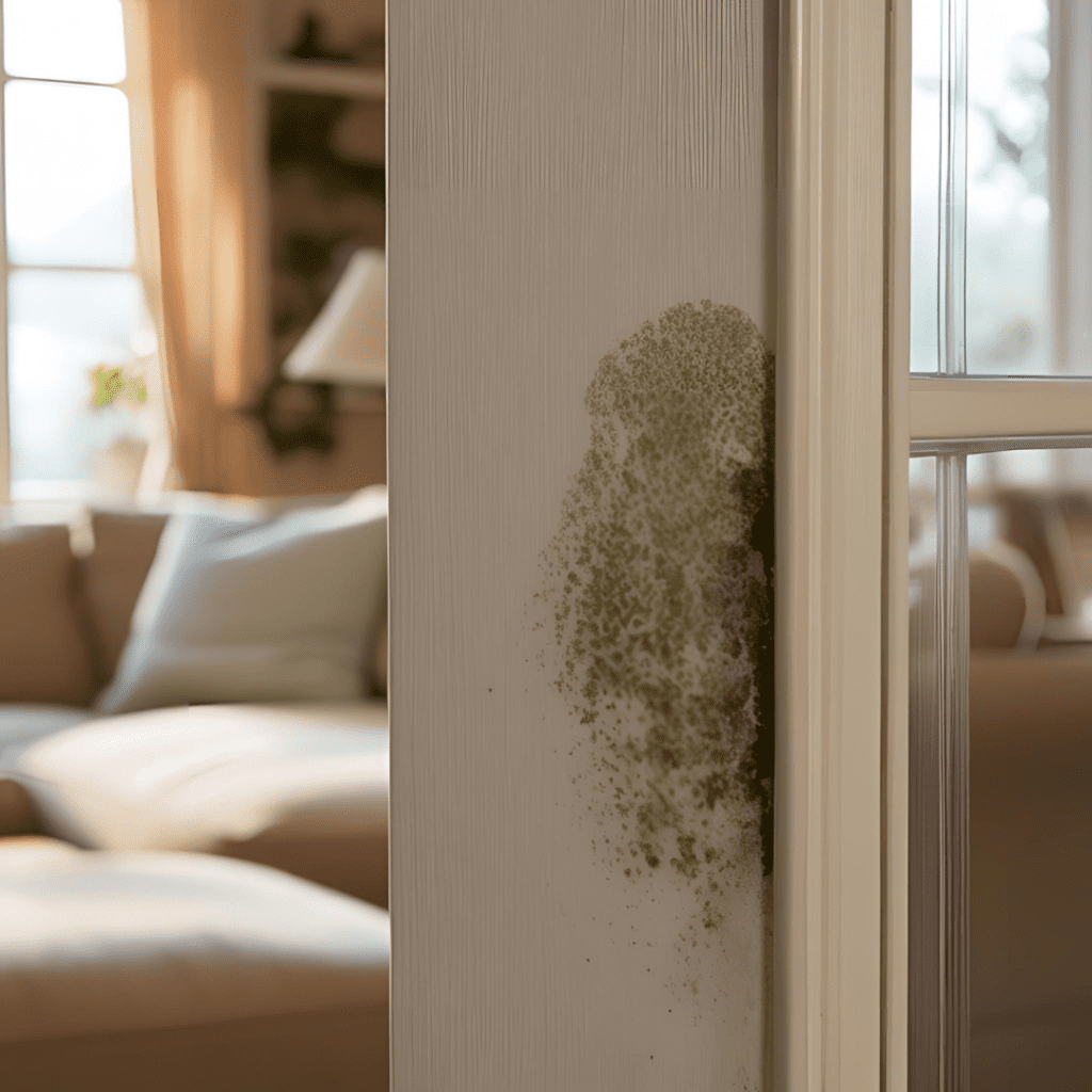 Mold on the wall